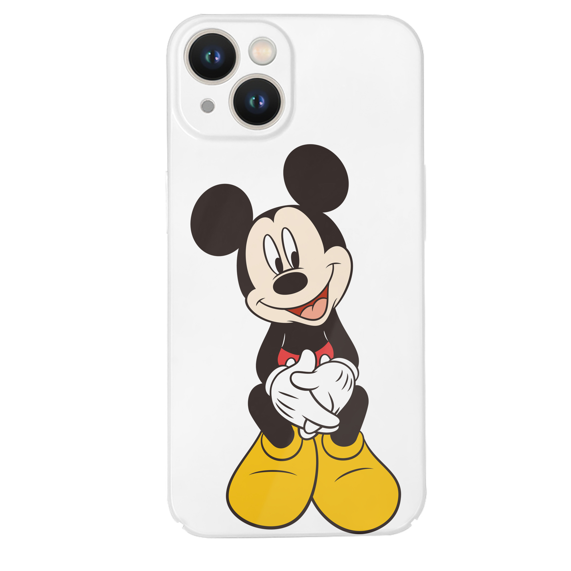 （画像用） ミッキーマウス Mickey Mouse 【iPhone 14シリーズ対応】ハードケース